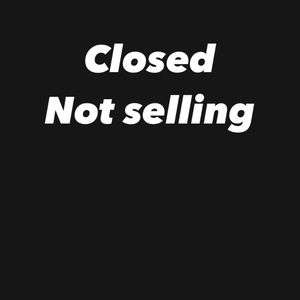 NO LONGER SELLING. INACTIVE ACCOUNT